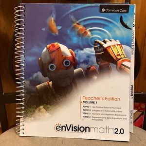 enVision Math 2.0 Teacher's Edition, Grade 6 Volume 1, Topics 1-4